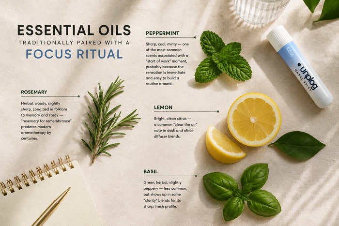 Essential Oils Traditionally Paired With a Focus Ritual