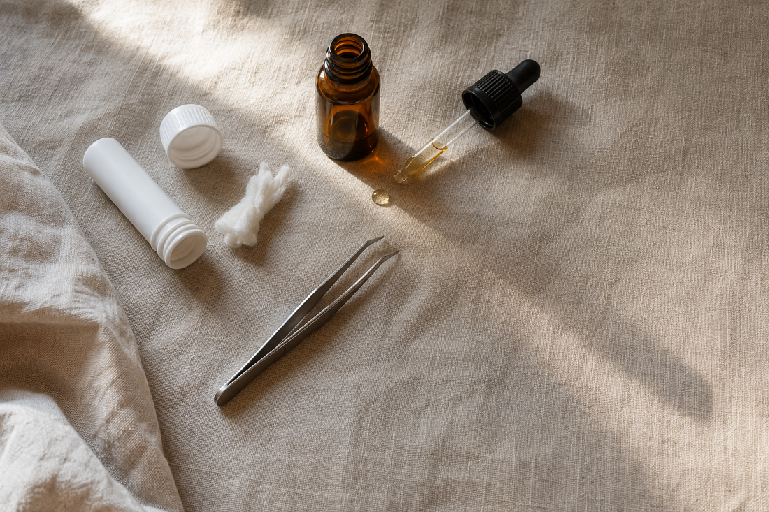 How to Make Your Own Aromatherapy Nasal Inhaler at Home